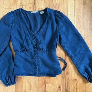 Levi's XS Lyocell Blouse